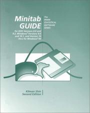 Cover of: Mintab Guide: For DOS Versions 8.0 and 8.2, Windows Versions 9.0 and 10.1, and Version 10 Extra for Windows 95 (The Irwin statistical software series)