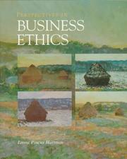 Cover of: Perspectives in business ethics by Laura Pincus Hartman