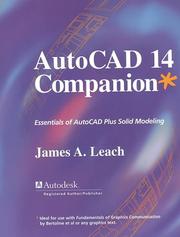 Cover of: AutoCAD 14 companion