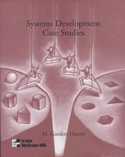 Cover of: Systems development case studies by M. Gordon Hunter