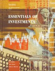 Cover of: Essentials of Investments/Wall Street Journal Edition (Irwin/Mcgraw-Hill Series in Finance, Insurance, and Real Estate)