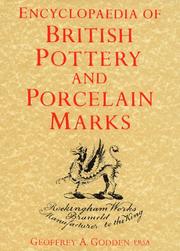 Cover of: Encyclopedia of British Pottery and Porcelain Marks