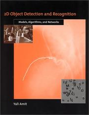 Cover of: 2D Object Detection and Recognition by Yali Amit