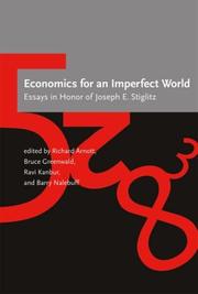 Cover of: Economics for an Imperfect World: Essays in Honor of Joseph E. Stiglitz