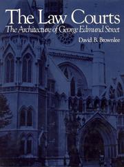 Cover of: The Law Courts: the architecture of George Edmund Street