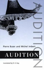 Cover of: Audition by Pierre A. Buser