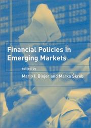 Financial policies in emerging markets cover