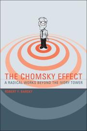 Cover of: The Chomsky Effect by Robert F. Barsky