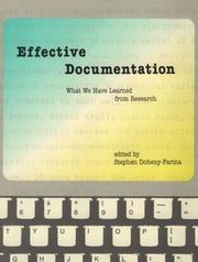 Effective Documentation by Stephen Doheny-Farina