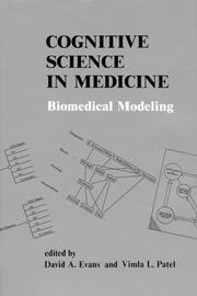 Cover of: Cognitive science in medicine: biomedical modeling