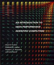 An Introduction to high-performance scientific computing by Lloyd D. Fosdick, Gitta Domik