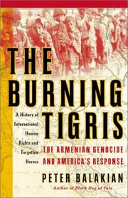 Cover of: The Burning Tigris by Peter Balakian