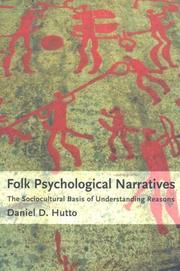 Cover of: Folk Psychological Narratives: The Sociocultural Basis of Understanding Reasons (Bradford Books)