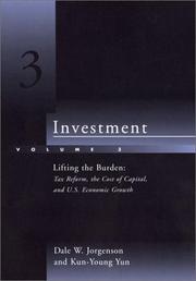 Cover of: Investment, Vol. 3: Lifting the Burden: Tax Reform, the Cost of Capital, and U.S. Economic Growth