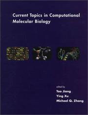 Cover of: Current Topics in Computational Molecular Biology (Computational Molecular Biology)