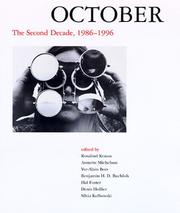 Cover of: October by edited by Rosalind Krauss ... [et al.].