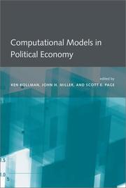 Cover of: Computational Models in Political Economy by 