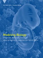 Cover of: Modeling Biology | 