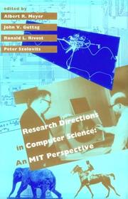 Cover of: Research Directions in Computer Science by 