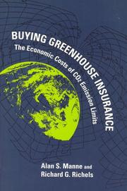 Buying greenhouse insurance by Alan S. Manne
