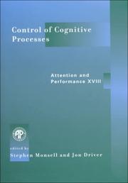 Control of Cognitive Processes by Jon Driver