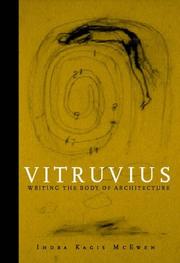 Cover of: Vitruvius by Indra Kagis McEwen