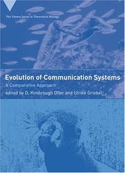 Cover of: Evolution of communication systems by edited by D. Kimbrough Oller and Ulrike Griebel.