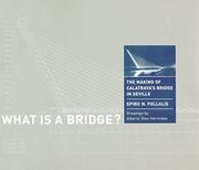 Cover of: What Is a Bridge? The Making of Calatrava's Bridge in Seville