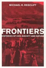 Cover of: Frontiers by Michael R. Redclift