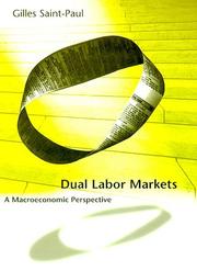 Cover of: Dual Labor Markets: A Macroeconomic Perspective