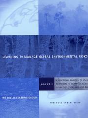 Learning to Manage Global Environmental Risks, Vol. 2