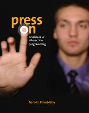 Cover of: Press On by Harold Thimbleby