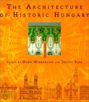 Cover of: The architecture of historic Hungary