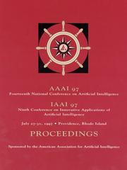 Cover of: AAAI-97: Proceedings of the 14th National Conference on Artificial Intelligence