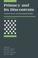 Cover of: Primacy and Its Discontents (International Security Readers)