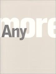 Cover of: Anymore