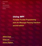 Cover of: Using MPI Two-Volume Set (Scientific and Engineering Computation Series)