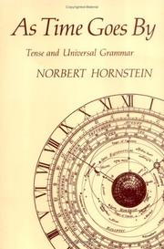 Cover of: As Time Goes By: Tense and Universal Grammar