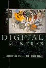 Cover of: Digital Mantras by Steven R. Holtzman