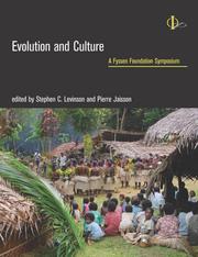 Cover of: Evolution and culture: a Fyssen Foundation symposium