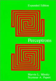 Cover of: Perceptrons by Marvin Minsky