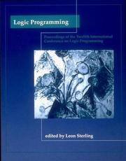 Cover of: Logic Programming: The 12th International Conference (Logic Programming)