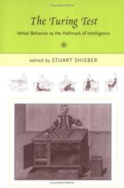 Cover of: The Turing Test by Stuart Shieber