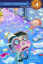 How not to start third grade by Cathy Hapka