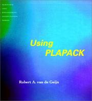 Cover of: Using PLAPACK--parallel linear algebra package