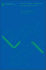 Cover of: On the Syntactic Composition of Manner and Motion (Linguistic Inquiry Monographs)