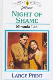 Cover of: Night of Shame by Miranda Lee