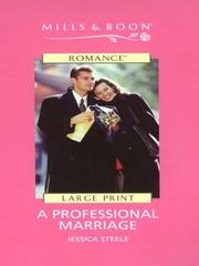 Cover of: Professional Marriage (Romance) by Jessica Steele