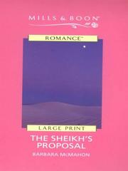 Cover of: The Sheikhs Proposal (Romance)