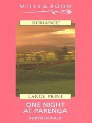 Cover of: One Night at Parenga